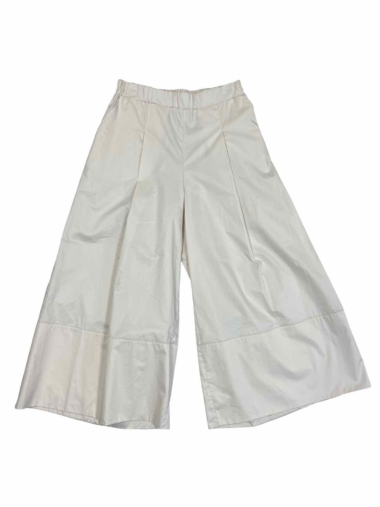 PLANET BY LAUREN G COTTON WIDE LEG GAUCHO PANT SIZE: 4-6