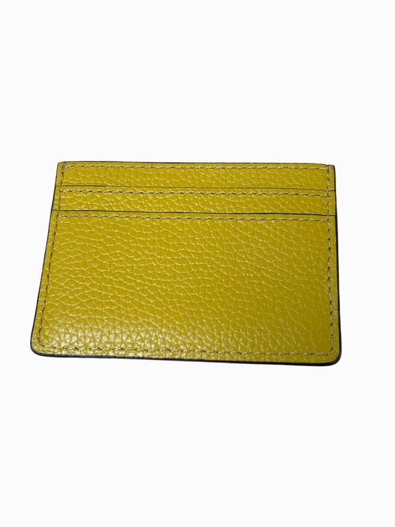 MARC JACOBS PEBBLED LEATHER CARD HOLDER