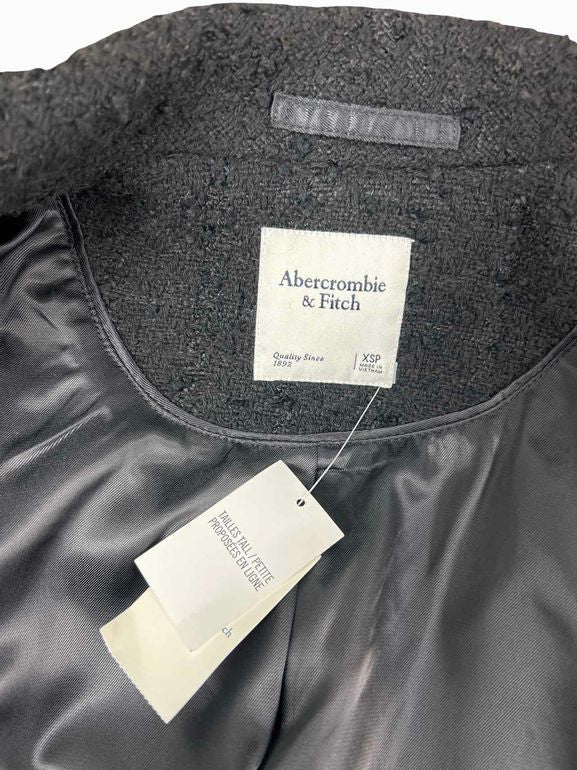 ABERCROMBIE AND FITCH NWT BOUCLE BLAZER CAPSULE COLLECTION SIZE: XSP