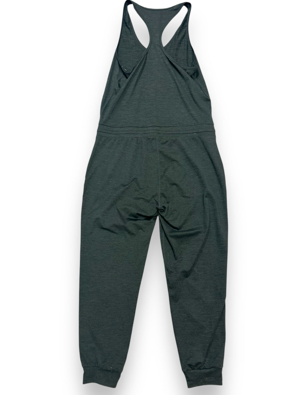 VUORI LUX RACERBACK JOGGER GRAY SLEEVELESS JUMPSUIT SIZE LARGE