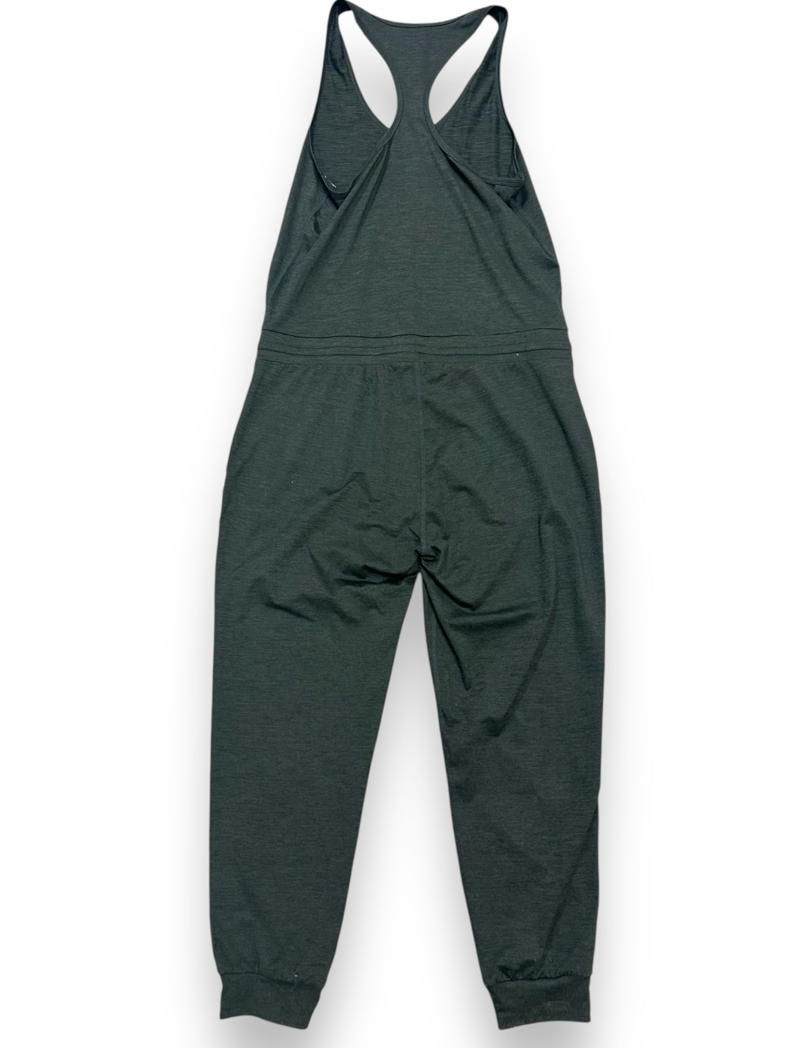 VUORI LUX RACERBACK JOGGER GRAY SLEEVELESS JUMPSUIT SIZE LARGE