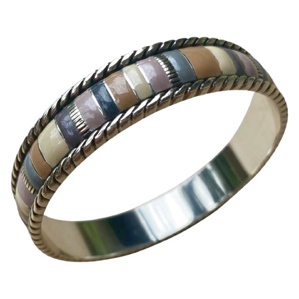 BRIGHTON CABANA STRIPE BANGLE BRACELET