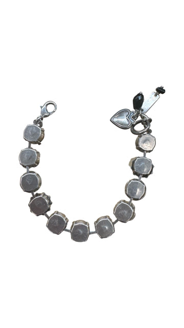 MARIANA SWEET LIFE COLLECTION PINK BLACK SWARVOSKI CRYSTAL BRACELET