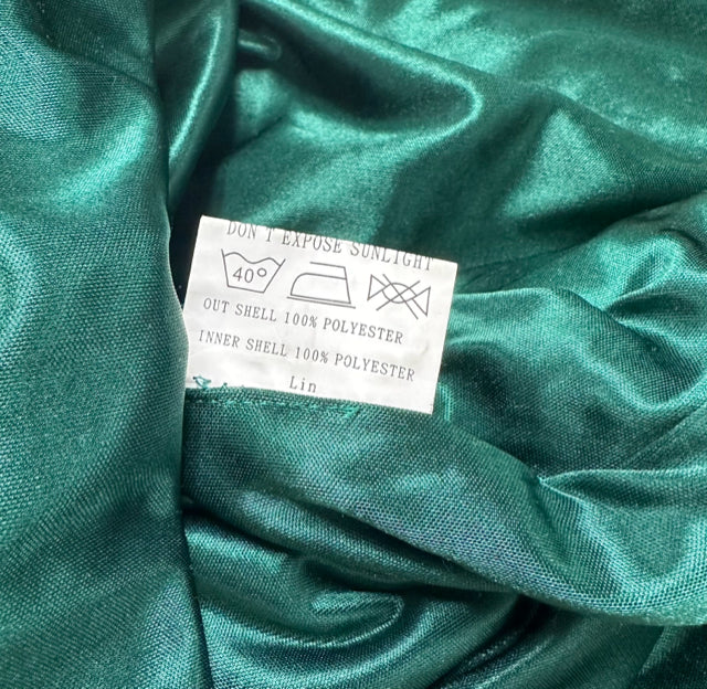 REVELRY SKYE EMERALD GREEN VELVET HIGH SLIT MAXI DRESS SIZE 6