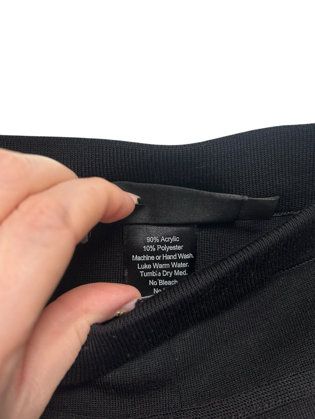 MISOOK PULL ON SEAM DETAIL BLACK STRAIGHT LEG PANTS SIZE XL - WEARHOUSE  CONSIGNMENT