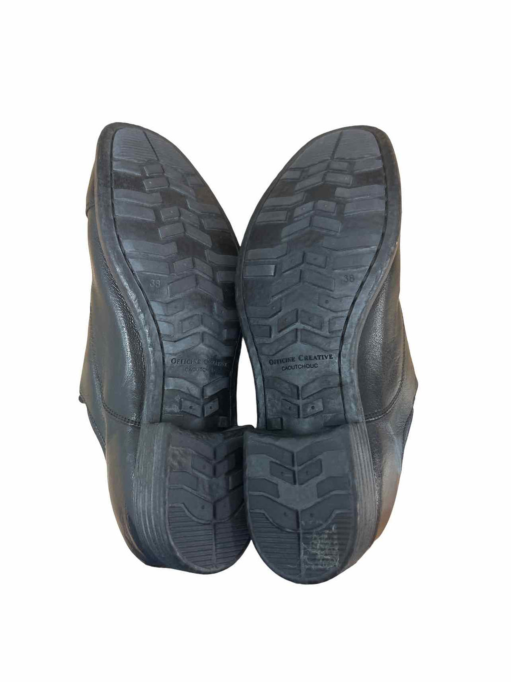 OFFICINE CREATIVE SLIP ON CAP TOE OXFORD SIZE: 38