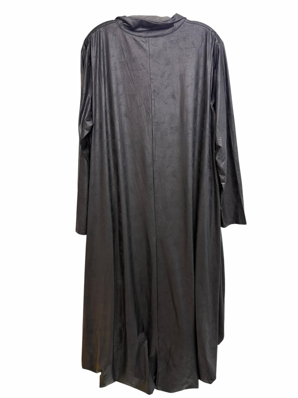 NWT KOZAN ART TO WEAR ARTEMIS FAUX LEATHER BLACK  DRESS SIZE XL