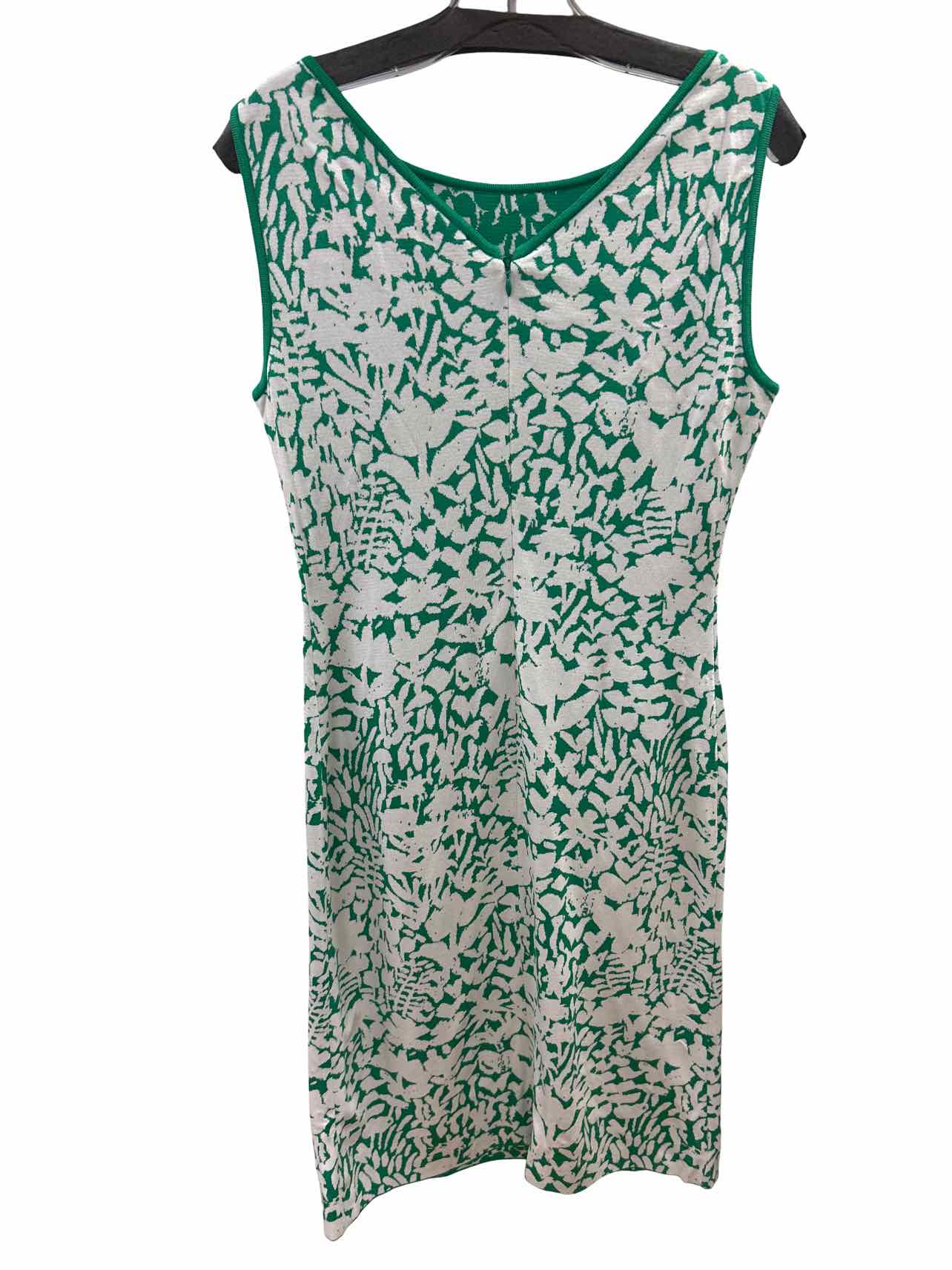 ST. JOHN  NWT! SANTANA SLEEVELESS FLORAL KNIT DRESS SIZE 4