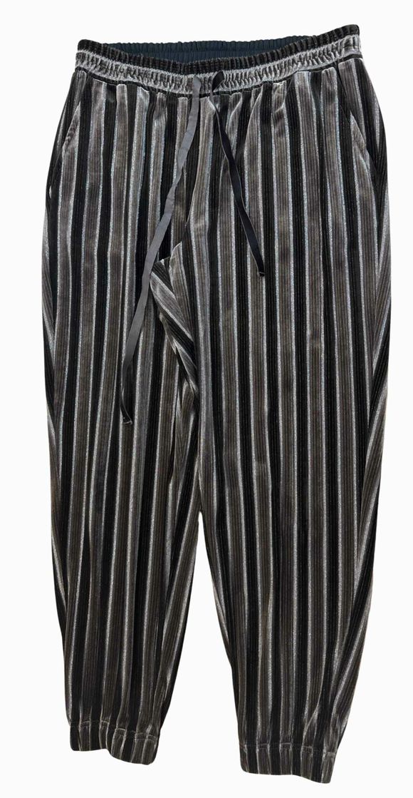 MAVEN WEST VELVET STRIPE PULL ON PANT SIZE M