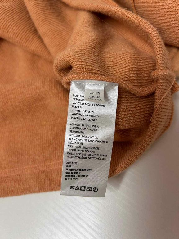 FREE PEOPLE HUNTINGTON OVERSIZED COWL NECK PULLOVER SIZE: XS