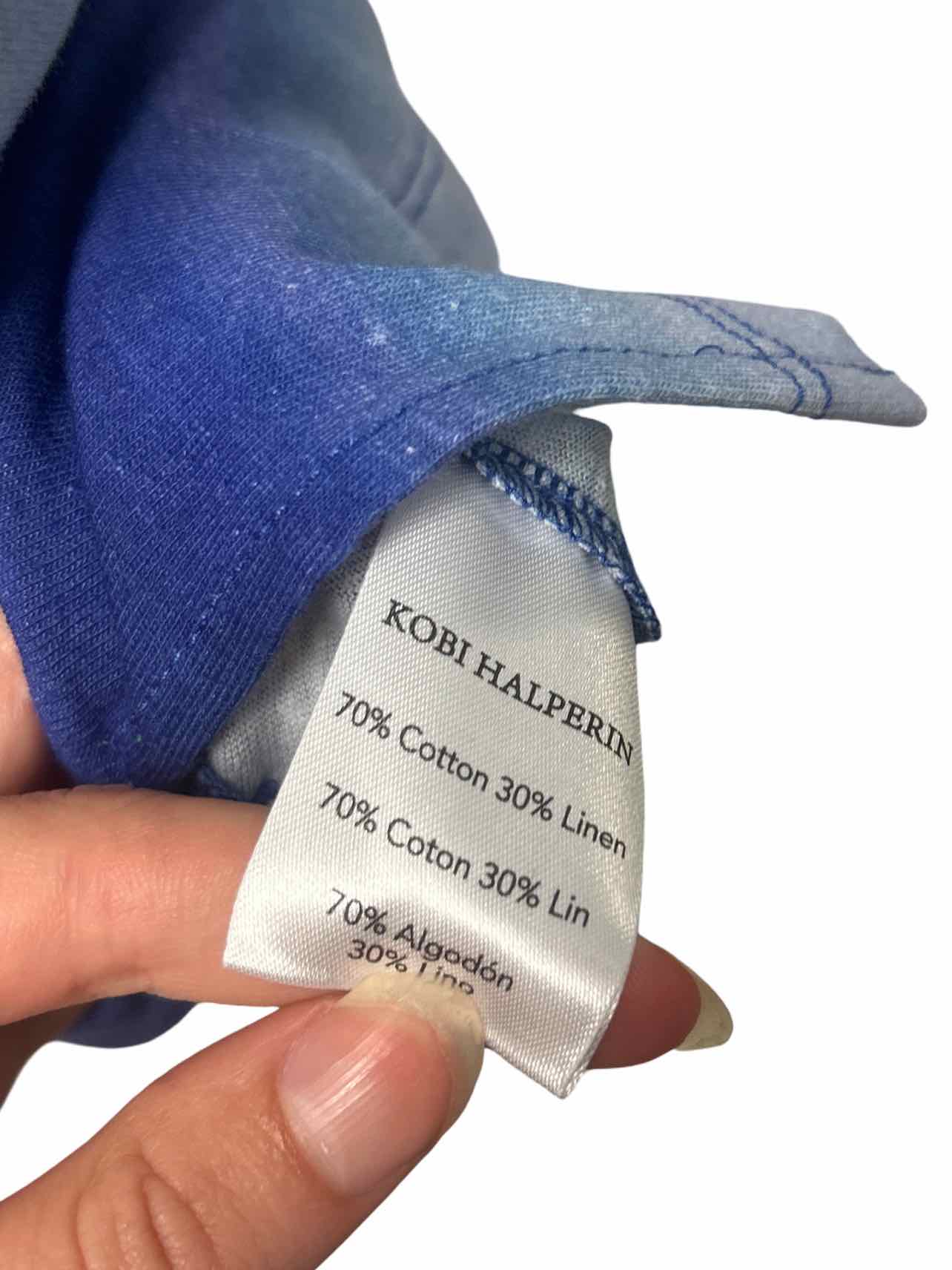 KOBI HALPERIN Size M BLUE OMBRE WTOP