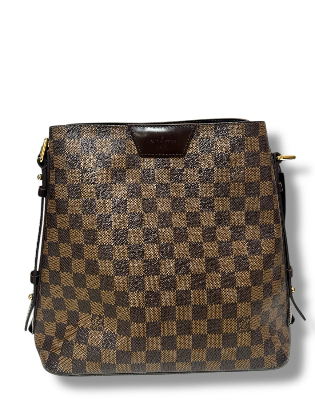 LOUIS VUITTON CABAS RIVINGTON DAMIER BROWN HANDBAG