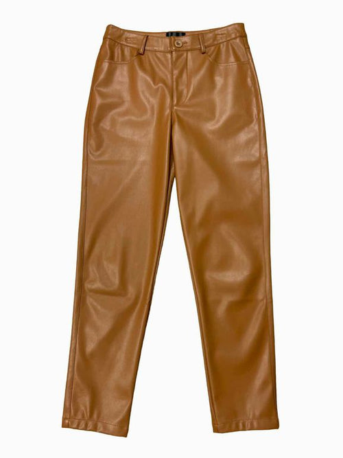 AMANDA MARIA FAUX LEATHER PANT SIZE: S