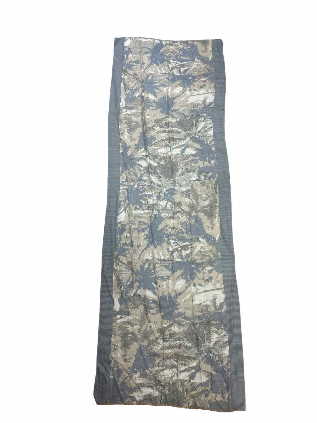 KINROSS SEAGULL MULTI TROPICAL CAMO PRINT SCARF CASHMERE SILK