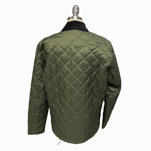 BARBOUR NWT! ANNANDALE QUILTED OLIVE JACKET SIZE M