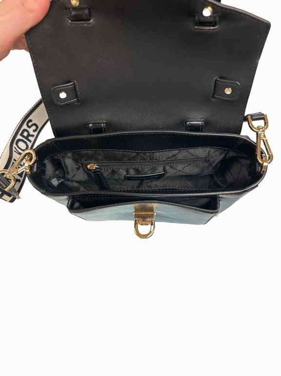 MICHAEL KORS  MANHATTAN PATENT SATCHEL