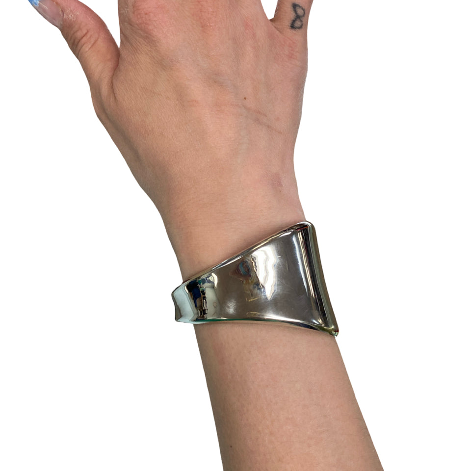 NEW ROBERT LEE MORRIS 925 ASYMMETRICAL GAMMA CUFF BRACELET