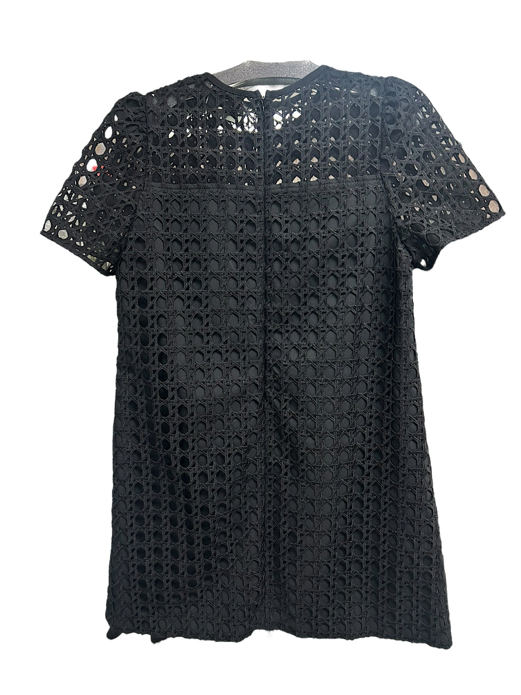 TUCKERNUCK BLACK CANE LACE JANELLE SHIFT DRESS SIZE MEDIUM