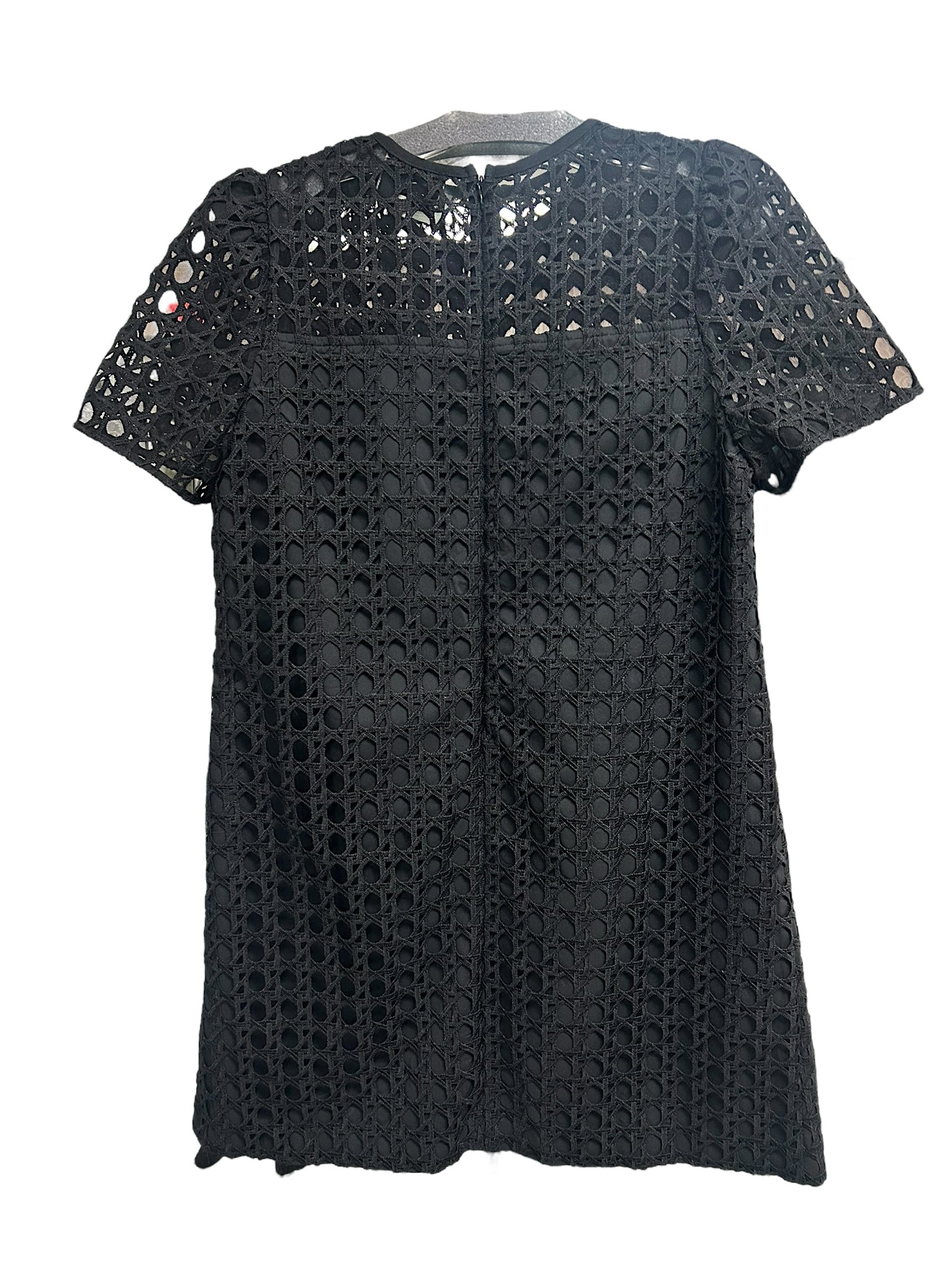 TUCKERNUCK BLACK CANE LACE JANELLE SHIFT DRESS SIZE MEDIUM