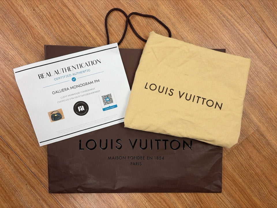 LOUIS VUITTON GALLIERA MONOGRAM PM HOBO SHOULDER BAG