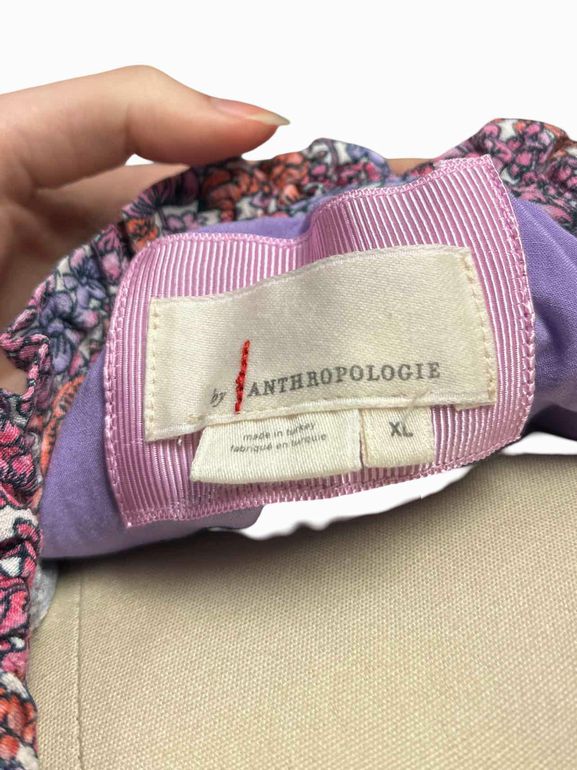 ANTHROPOLOGIE ROBIN TIERED MINI DRESS SIZE: XL