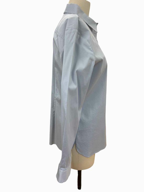 THEORY FITTED SHIRT IN STRETCH COTTON SIZE: L