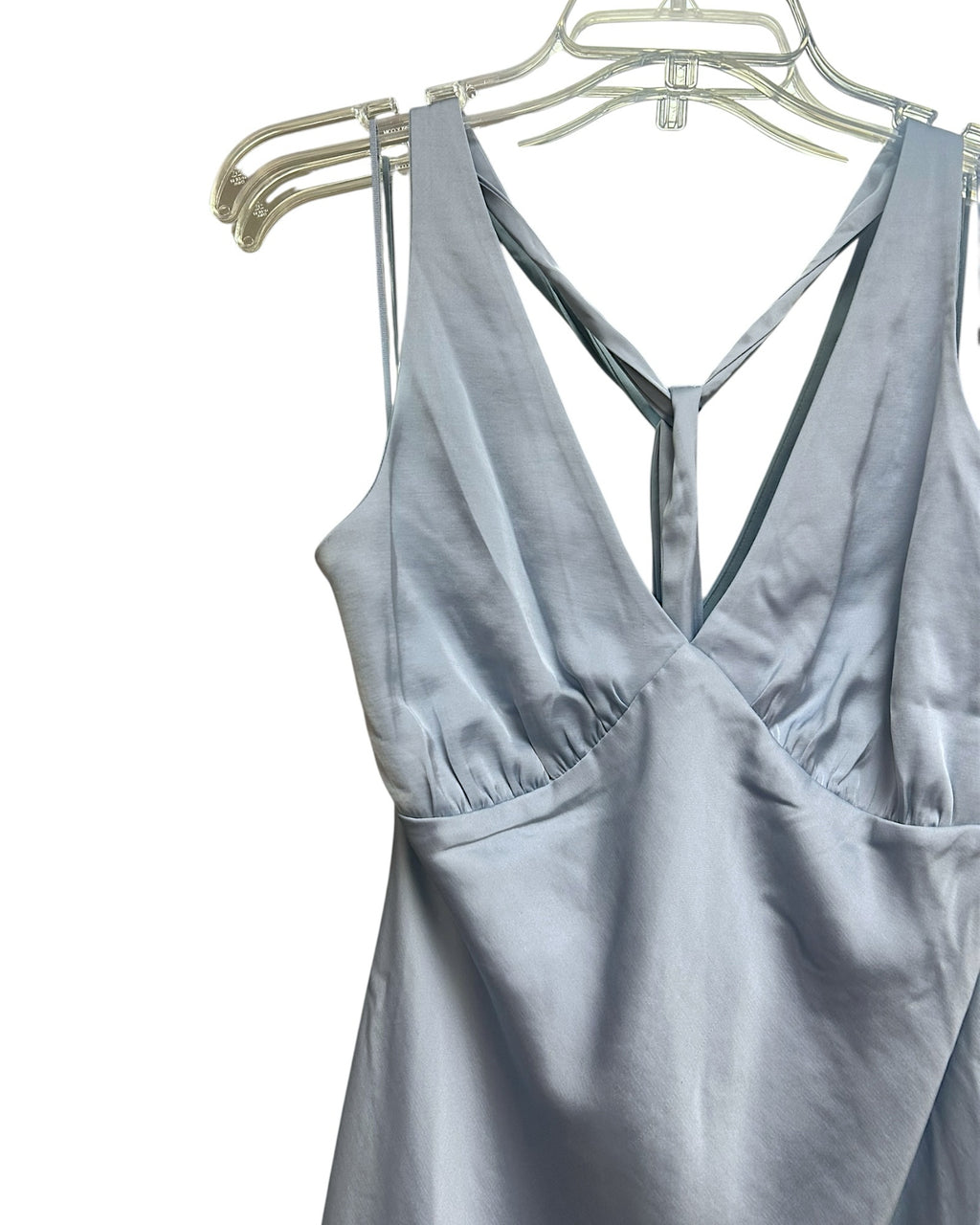 NWT ABERCROMBIE LIGHT BLUE JULIA SLIP HATER MAXI DRESS SIZE MEDIUM
