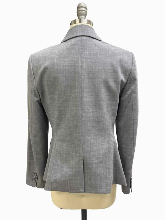 THEORY CARISSA CLASSIC SUIT MELANGE SIZE: 8