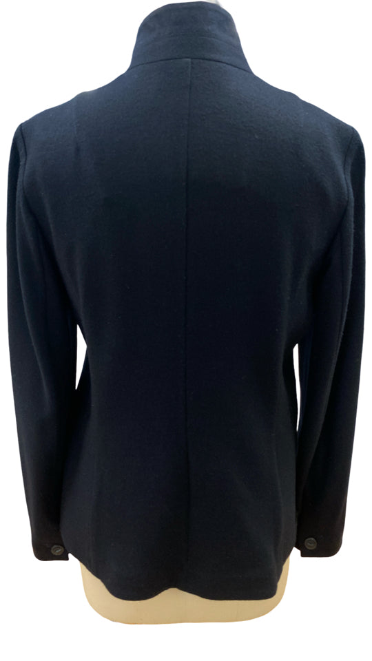 RAG & BONE SLADE JAPANESE WOOL BLAZER IN DEEP TRUE NAVY SIZE 8