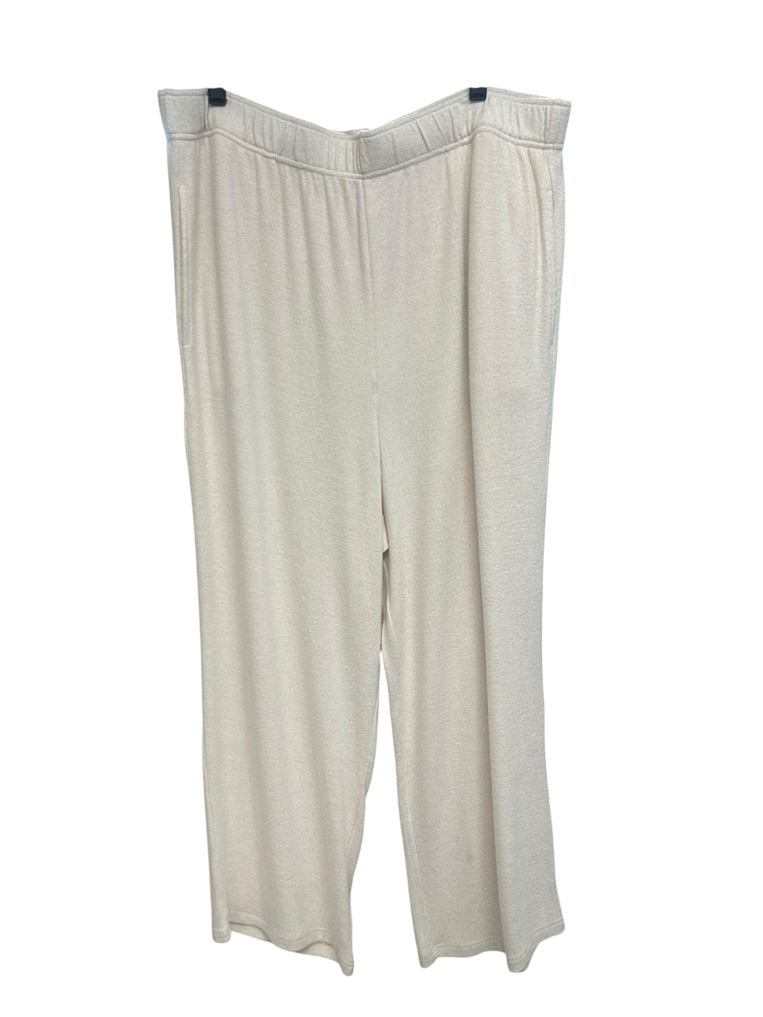 NWT QUINCE BRUSHED LOUNGE CROP HOODIE AND STRAIGHT LEG PULL ON PANTS SIZE XL