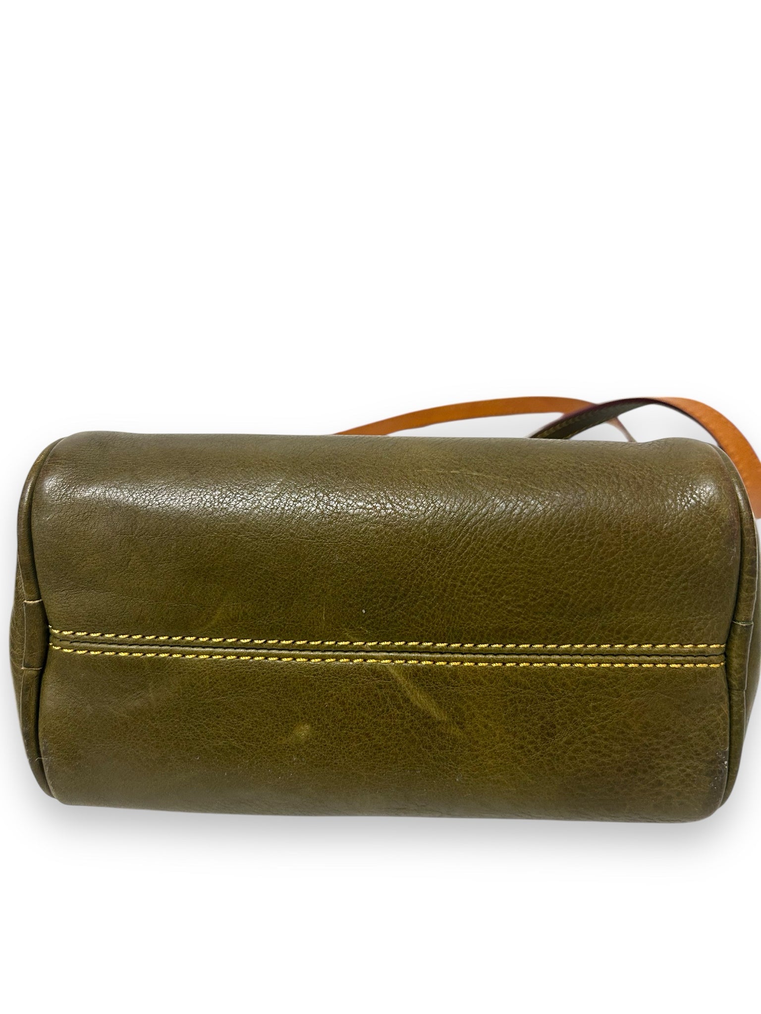 DOONEY AND BOURKE  OLIVE FLORENTINE MINI CROSSBODY