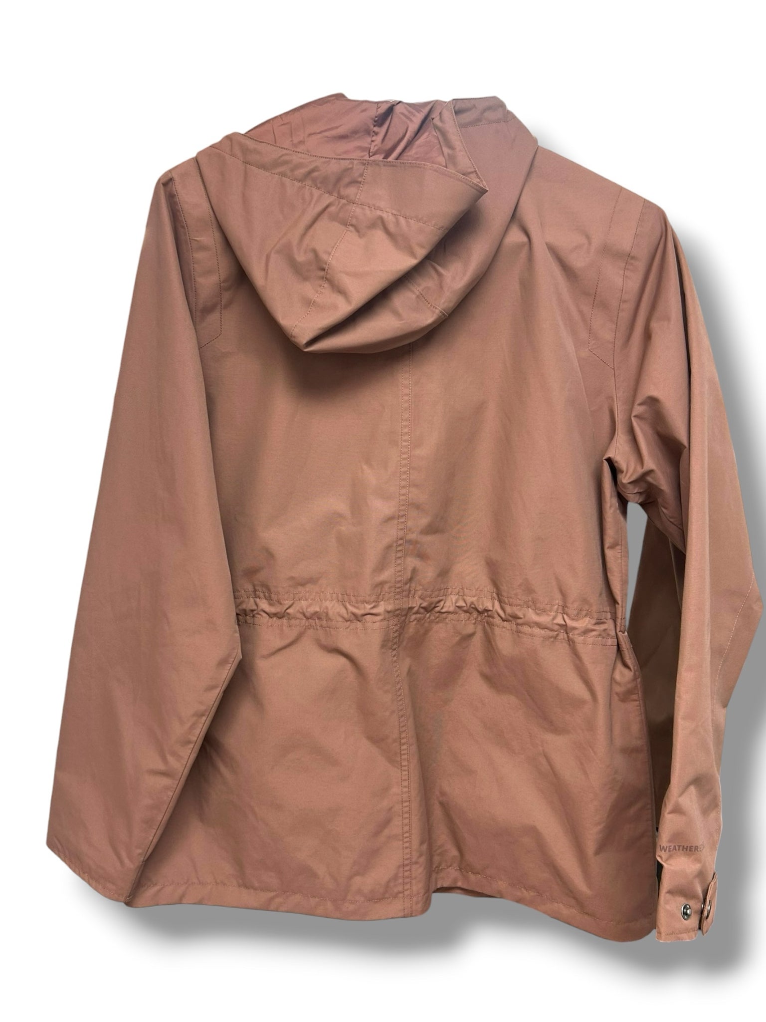 EDDIE BAUER CHARLY RAIN DUSTY ROSE PINK ZIP UP PARKA SIZE MEDIUM
