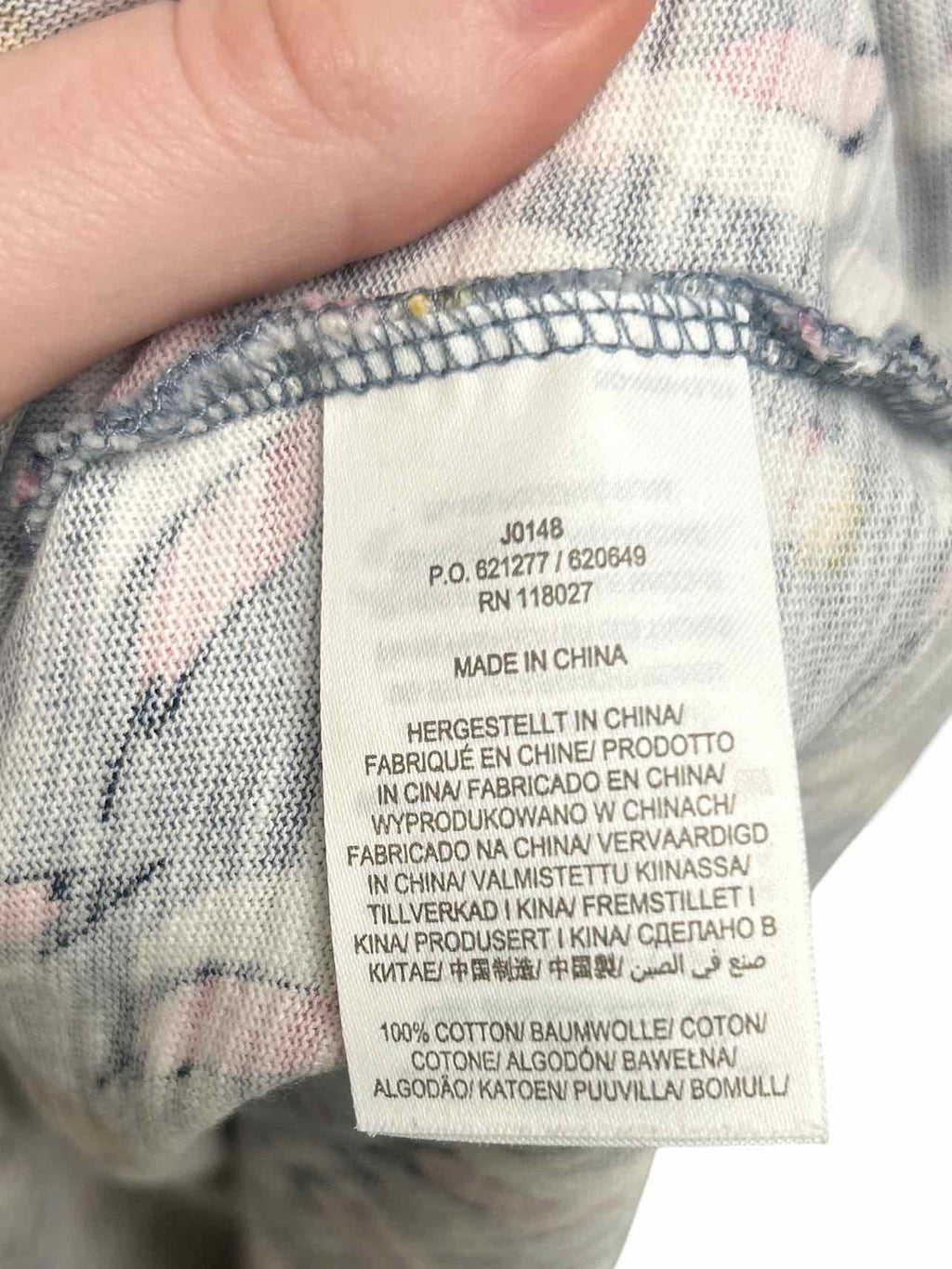 BODEN PHOEBE JERSEY TSHIRT PARROT DRESS SIZE: 10L