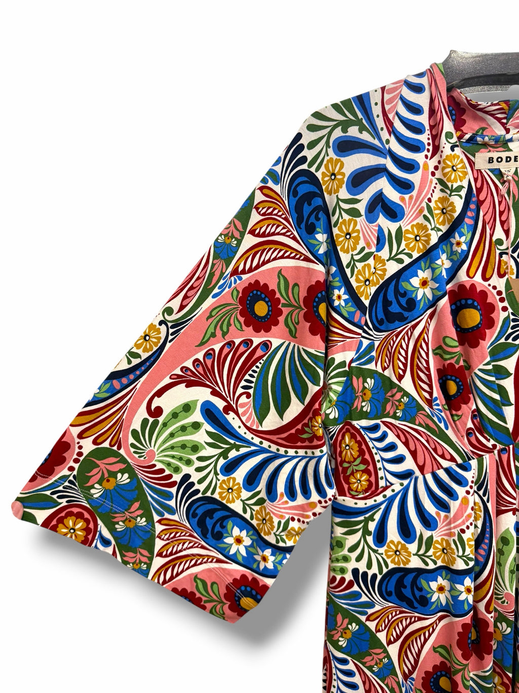 NWT BODEN NELL KIMONO MIDI JERSEY DRESS IN ENCHANTED PAISLEY US SIZE 12
