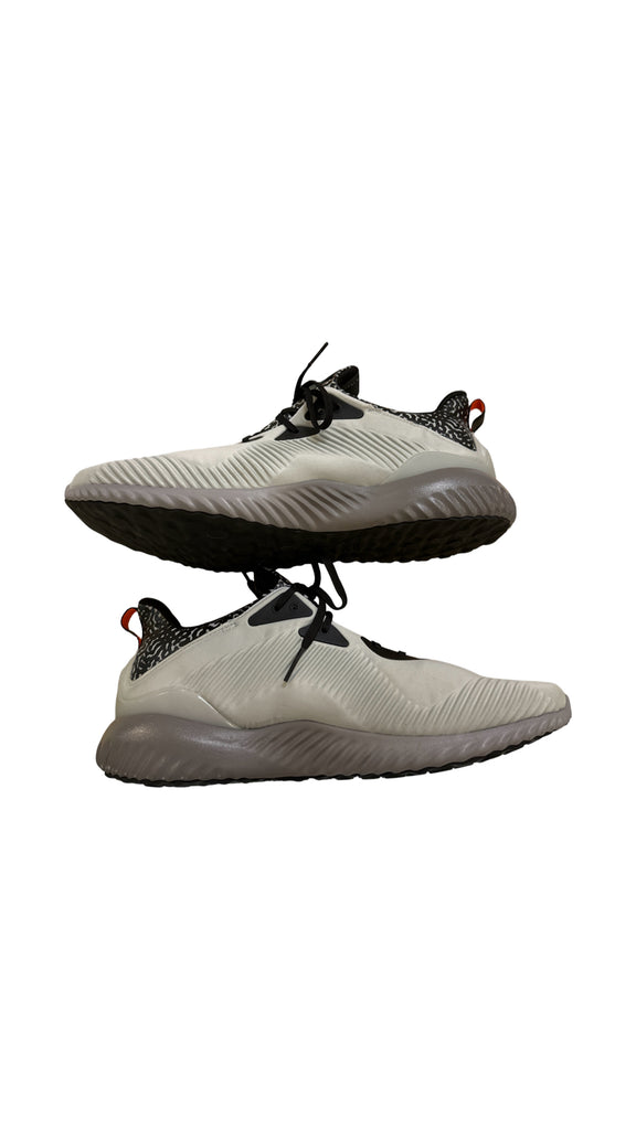 ADIDAS ALPHABOUNCE SNEAKER IN SAGE/GRAY SIZE 14