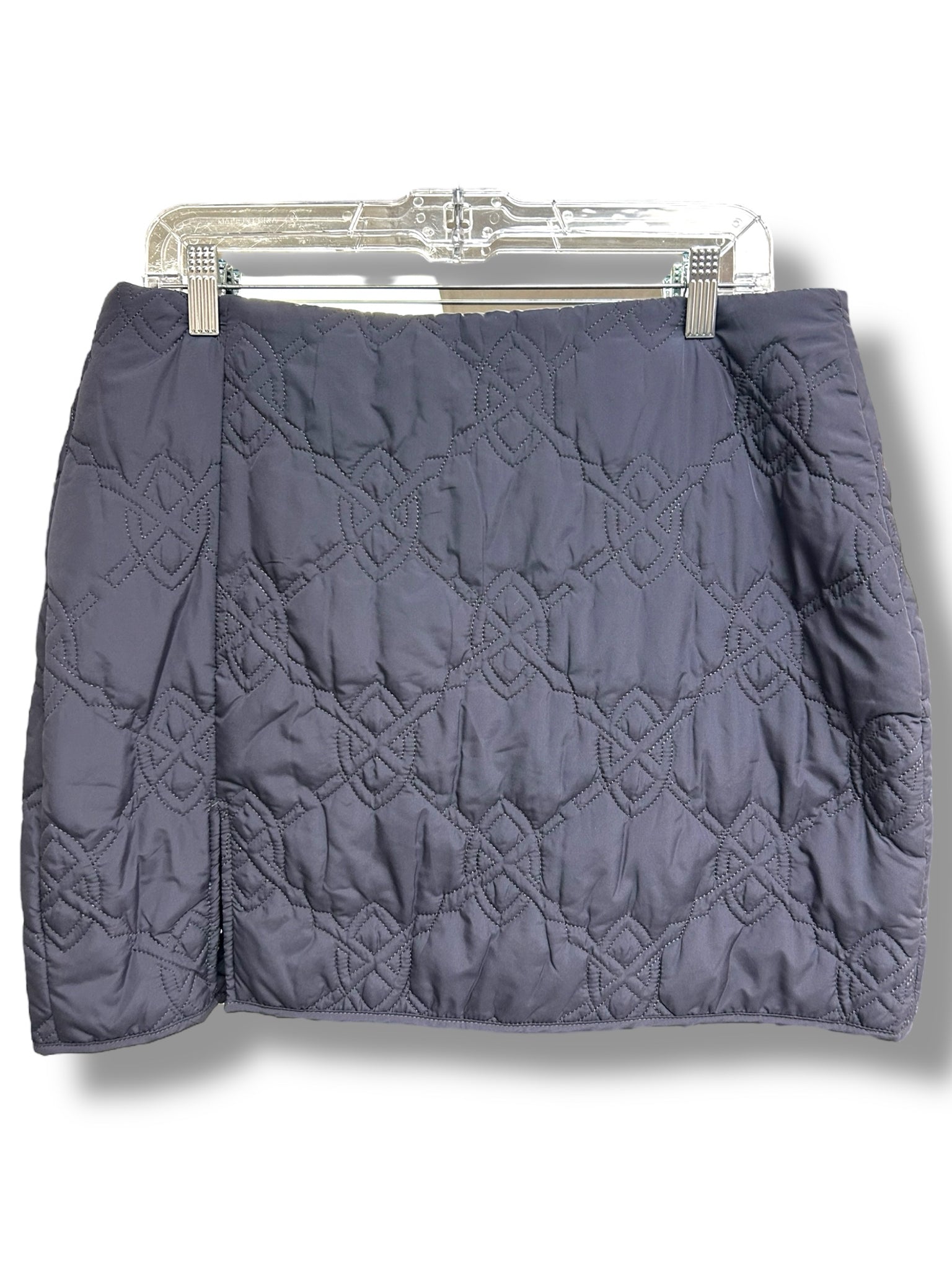 DAILY PAPER PHILIPA QUILTED MINI GRAY SKIRT SIZE XL