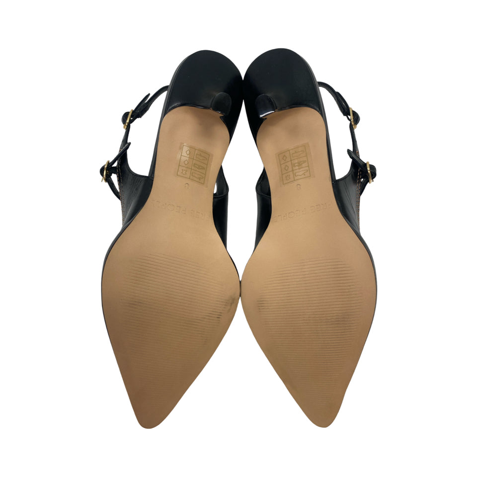 FREE PEOPLE NEW IN BOX SALOON STITCH KITTEN HEEL SIZE 8