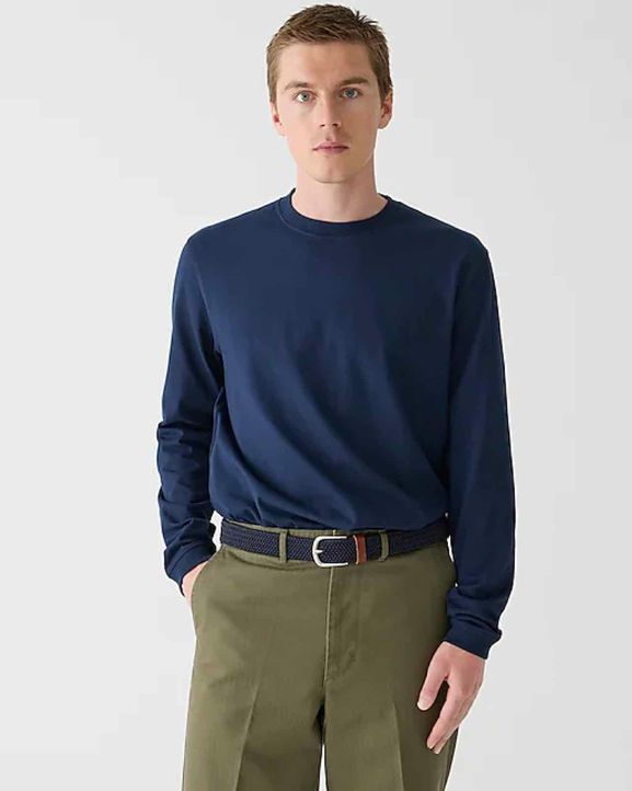 JCREW HERITAGE TEE SIZE: L