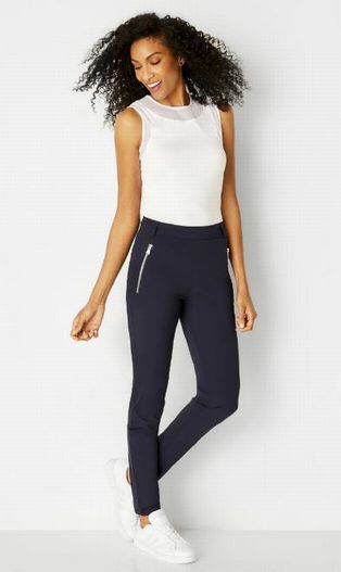 ANATOMIE NWT MARISA CURVY HI WAIST TRAVEL PANT SIZE: S