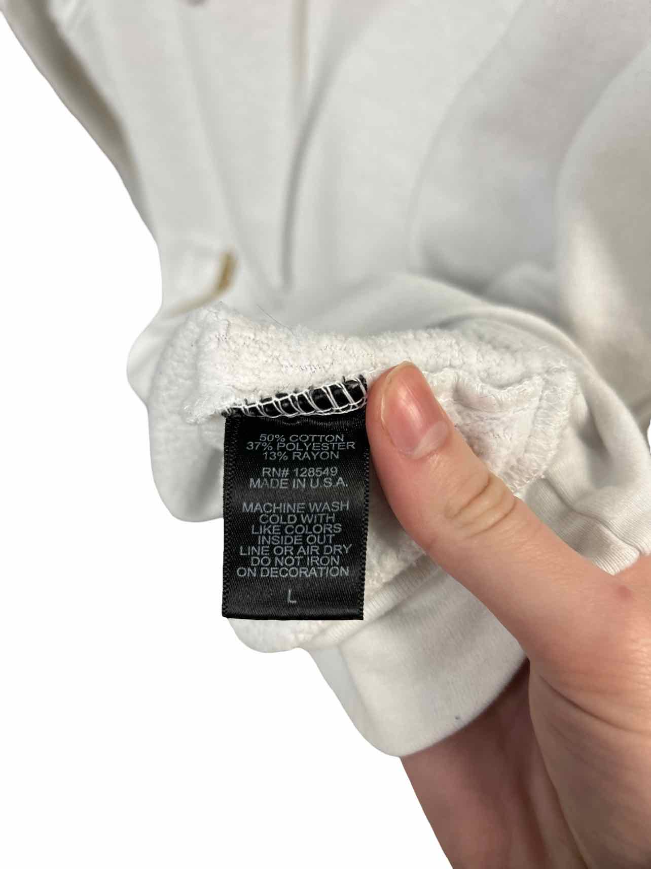 AVIATOR NATION WHITE NINJA HOODIE LARGE