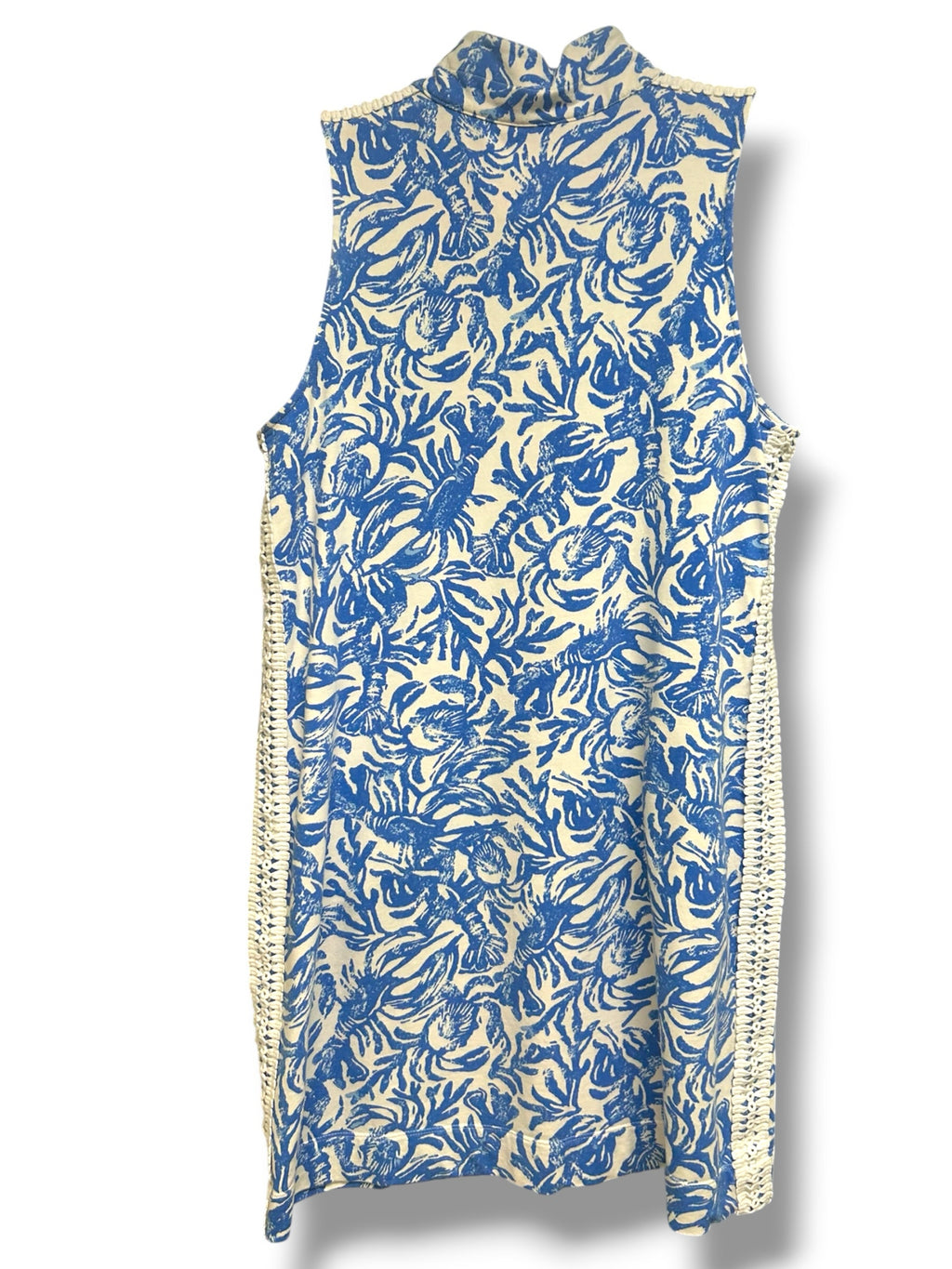 LILLY PULITZER SKIPPER SLEEVELESS RESORT ON A ROLL TANK MINI DRESS SIZE LARGE