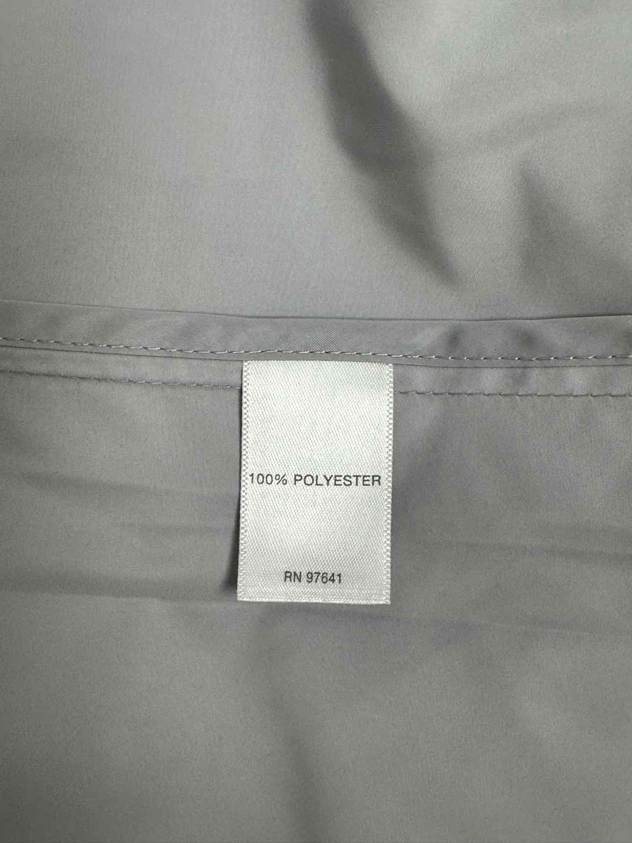 JJILL PLEAT BACK SILKY GRAY JACKET SIZE XS