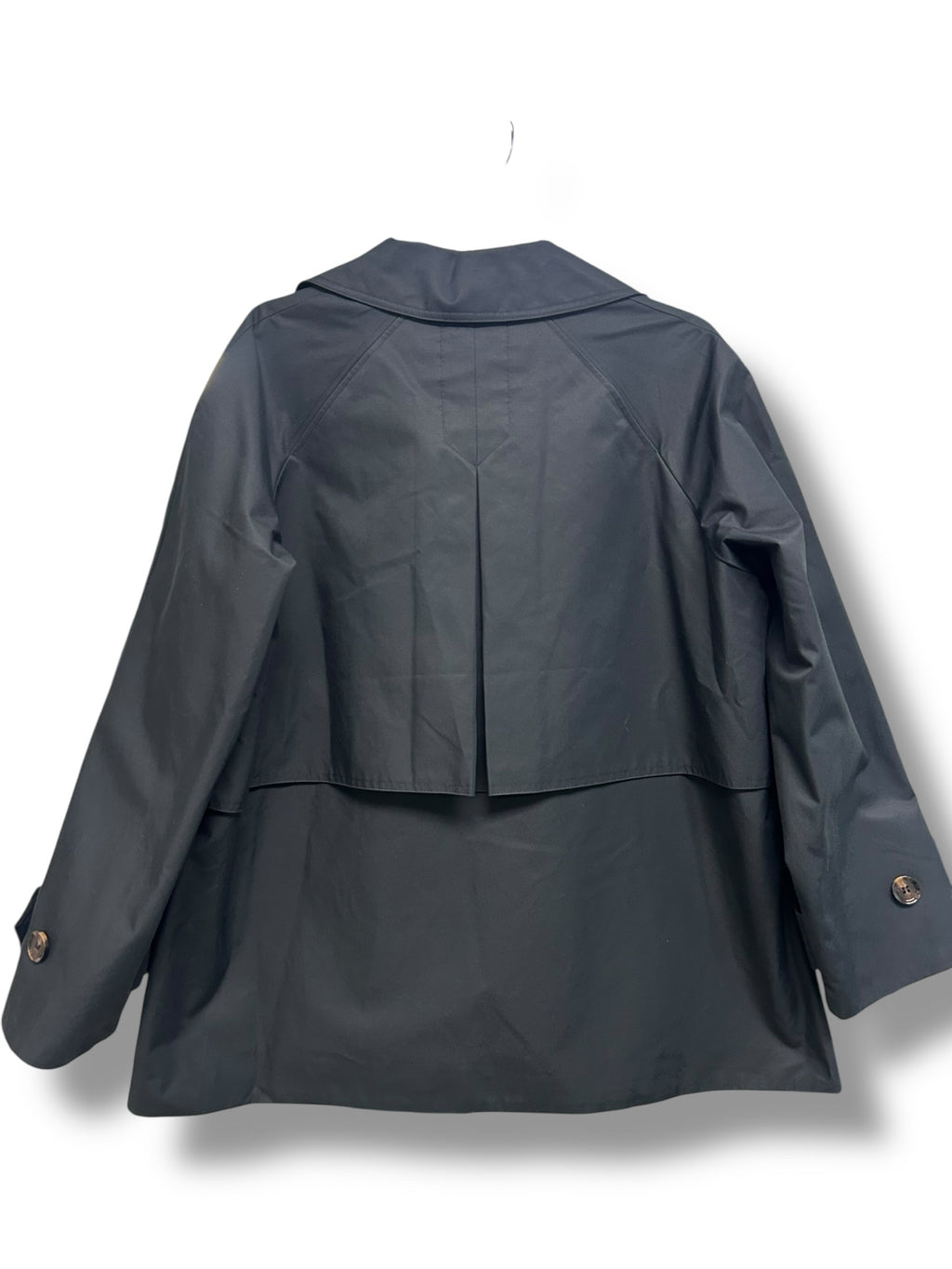 BARBOUR MAISY SHOWERPROOF DOUBLE BREASTED JACKET BLACK SIZE US 10 - WEARHOUSE  CONSIGNMENT