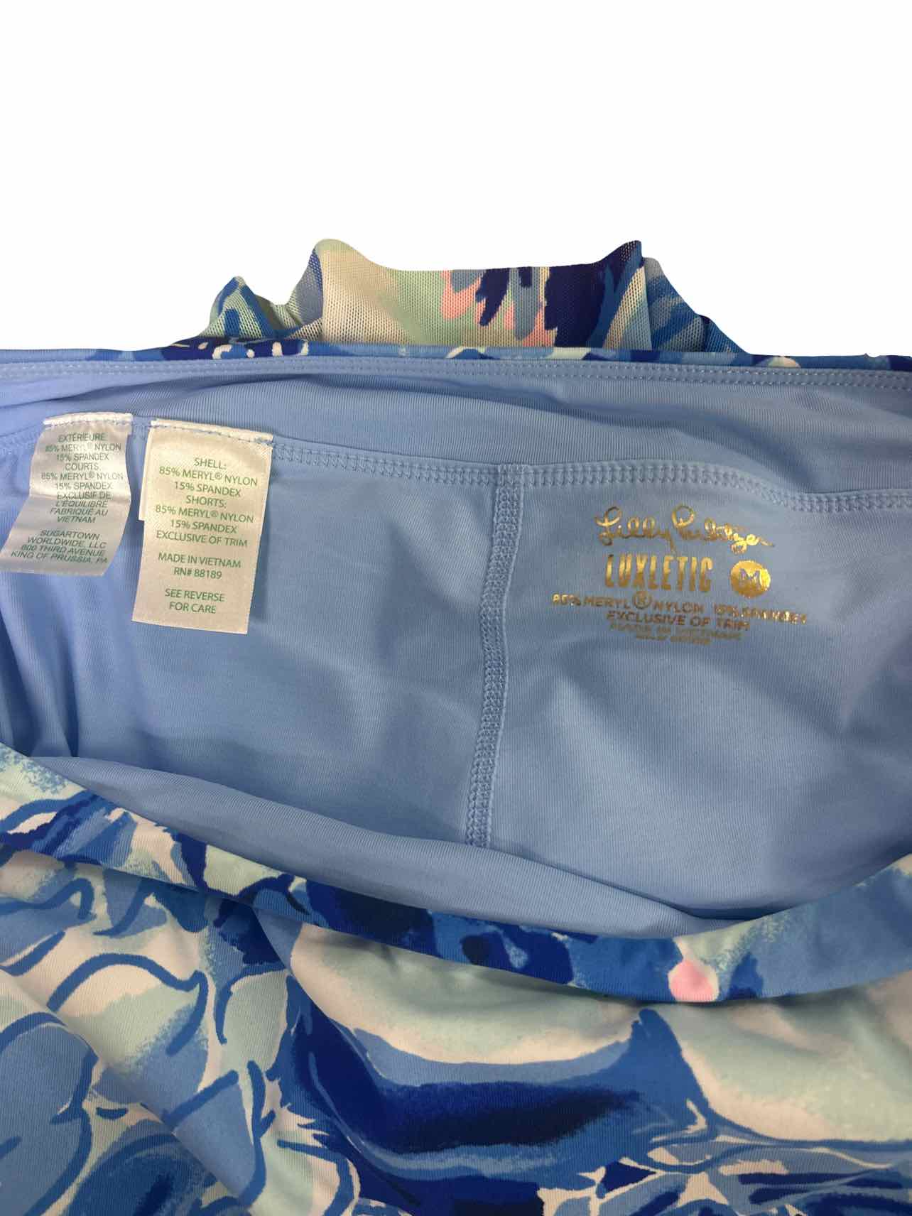 LILLY PULITZER LUXLETIC CALYPSO COAST ANNORA SKORT SIZE: M