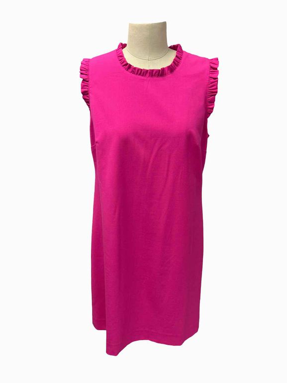 JCREW Size 12 HOT PINK WDRESS