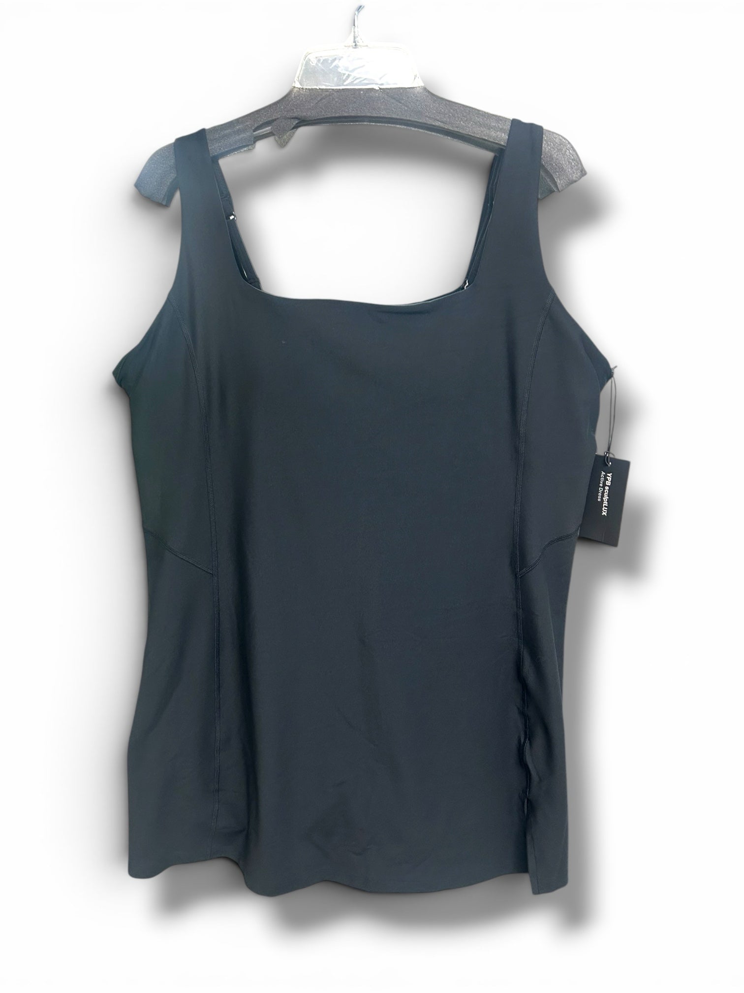 NWT ABERCROMBIE YPB BLACK LUXE TENNIS BLACK MINI DRESS SIZE XXL