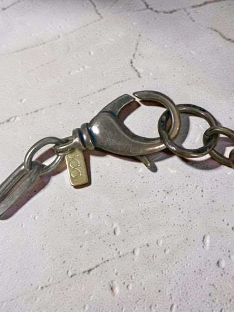 DEBE DOHRER JEWELRY ANTIQUE FORGED IRON CHARM NECKLACE