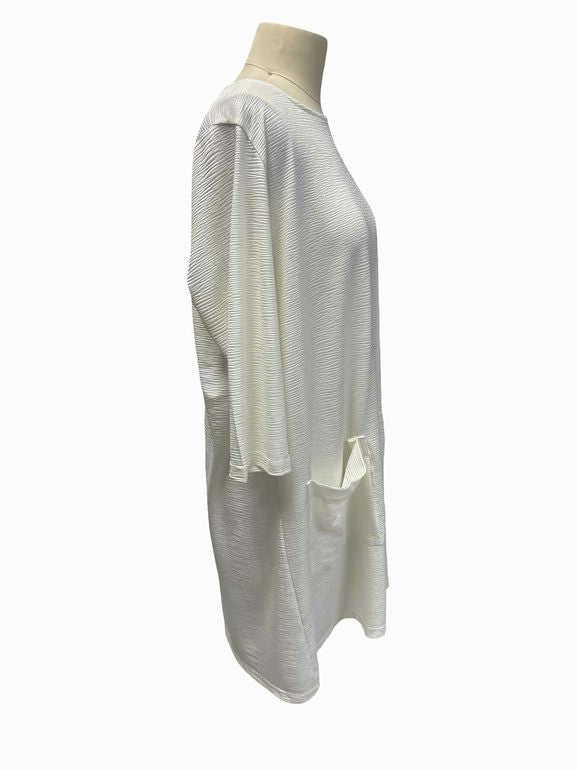 ALEMBIKA SHIMMER LAGENLOOK POCKET TUNIC SIZE: XL