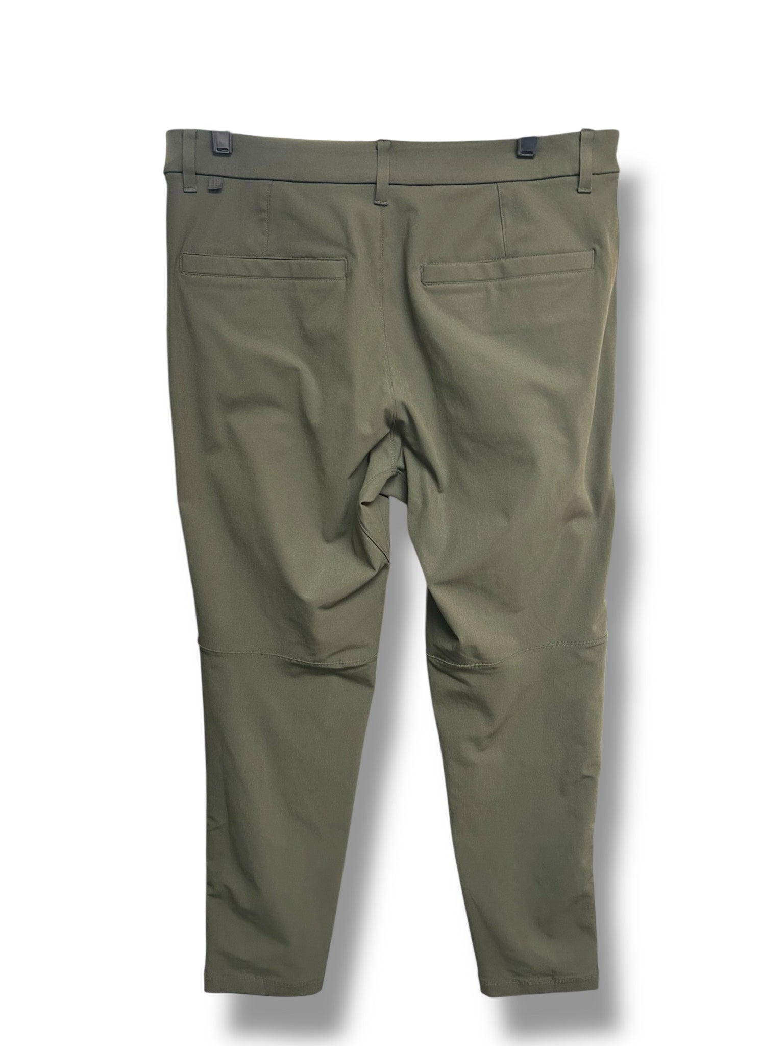 LULULEMON ABC STANDARD FIT OLIVE GREEN PANTS SIZE 32