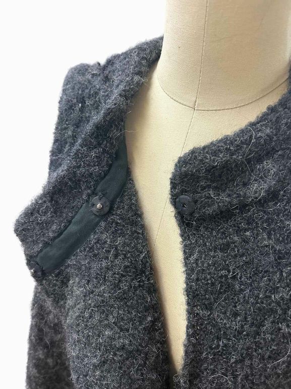 FREE PEOPLESTAND AND DELIVER WOOL/ALPACA SWING VEST SIZE: L